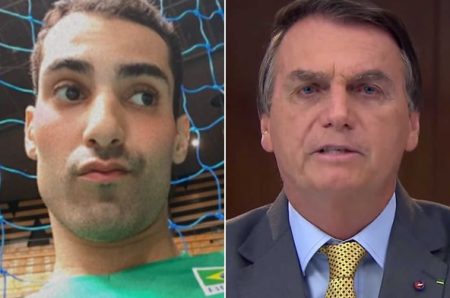 Douglas Souza do vôlei fica contra Bolsonaro e ganha mais de 1 milhão de fãs no Brasil
