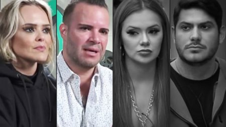 Power Couple: Nina e Filipe dão versão da briga feia com Mirela e Yugnir