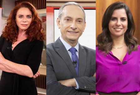GloboNews estreia telejornal com Leilane Neubarth, José Roberto Burnier e Camila Bomfim