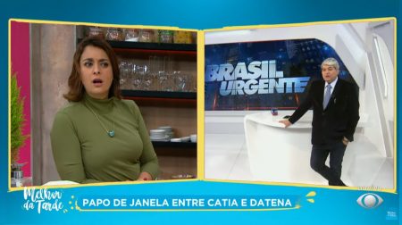 Melhor da Tarde de Catia Fonseca derruba audiência, mas Band reage com Datena
