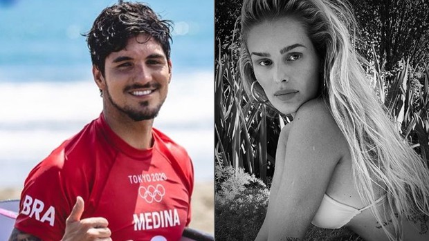 Web aponta indireta de ex de Gabriel Medina após término dele com Yasmin Brunet