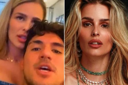 Yasmin Brunet pode ser multada após transmitir Gabriel Medina nas Olimpíadas