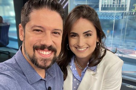 Phelipe Siani e Mari Palma trabalharão juntos novamente em novo projeto da CNN Brasil