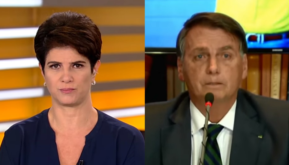 Na Record, Mariana Godoy chama live de Bolsonaro de “bizarra” ao vivo