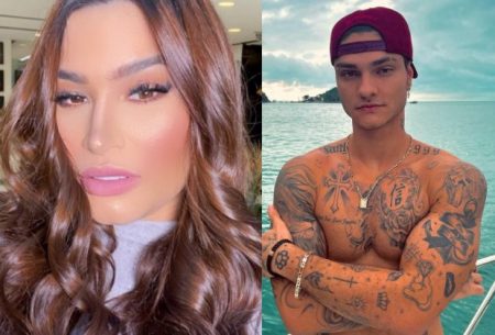 Raissa Barbosa surge aos beijos com integrante do Brincado com Fogo Brasil