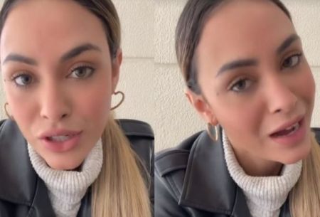 Sarah Andrade se pronuncia após críticas por não ter tomado a vacina