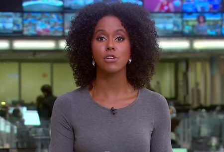 Maju Coutinho comunica ida ao Fantástico ao público do Jornal Hoje