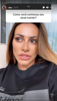 Cleo Pires surge com detalhe diferente no visual, é detonada e rebate