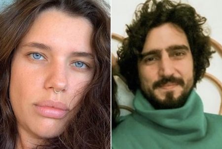Renato Góes e Bruna Linzmeyer gravam cenas de Pantanal e imagens são divulgadas