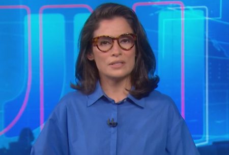 Renata Vasconcellos testa positivo para a Covid e se afasta do JN