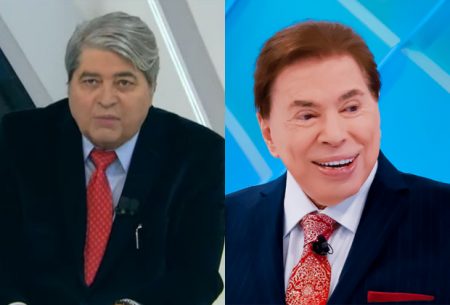 Datena diz que Silvio Santos está com suspeita de Covid; SBT nega