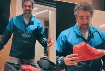 Emocionado, Marcos Mion mostra preparação para primeiro dia na Globo