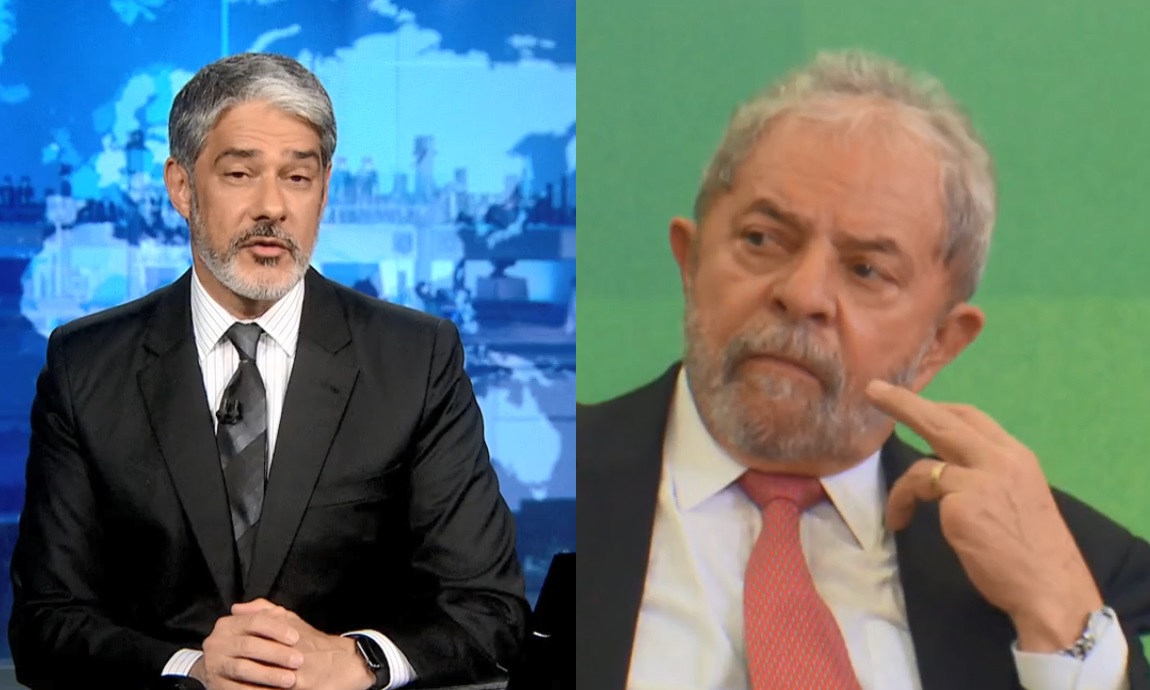 Lula revive guerra e envolve William Bonner em exigência contra a Globo