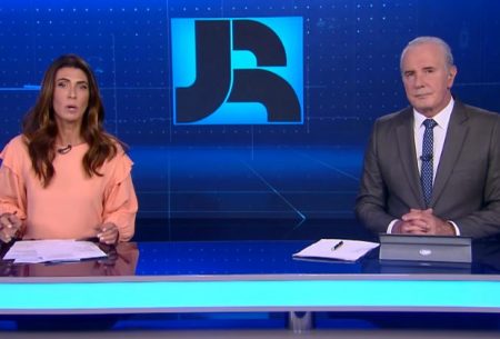 Jornal da Record garante dois dígitos de audiência e vantagem sobre o SBT