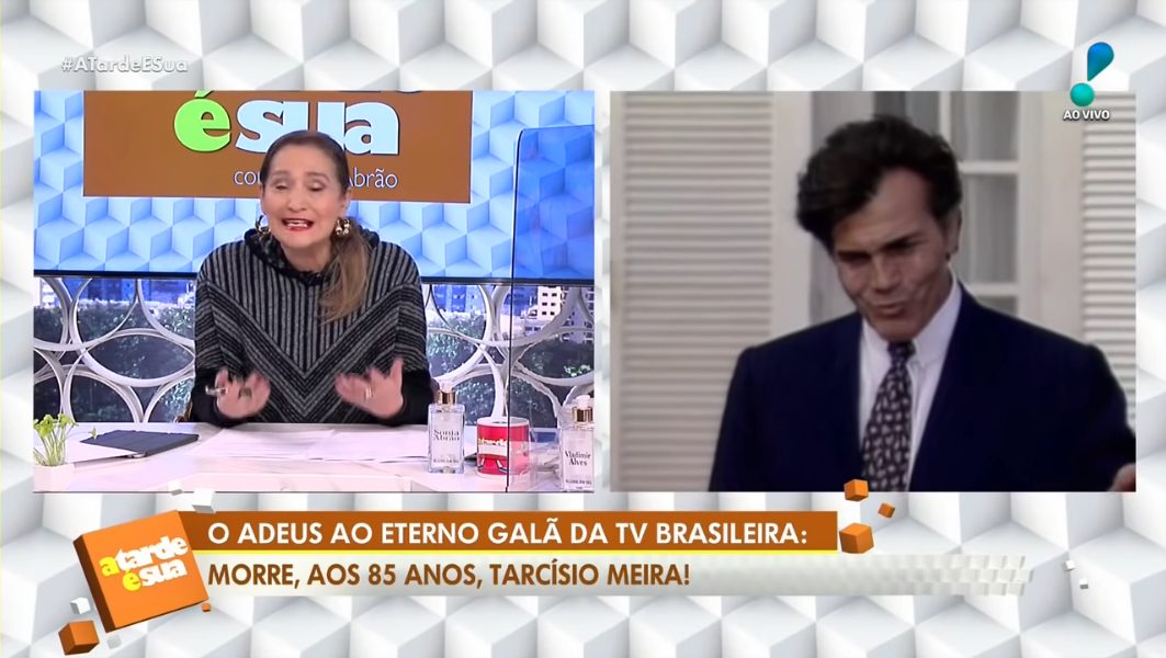 Sônia Abrão polemiza ao revelar o que a Globo fez com Tarcísio Meira