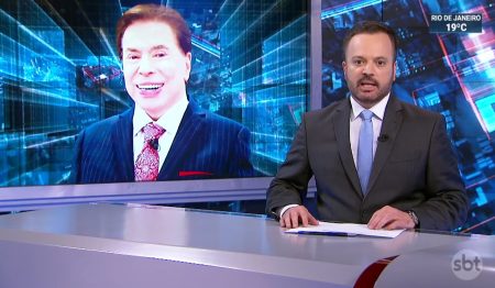 SBT Brasil fala pouco sobre internação de Silvio Santos após ordem da direção