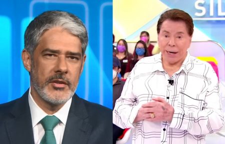 William Bonner anuncia internação de Silvio Santos e deixa a web abalada