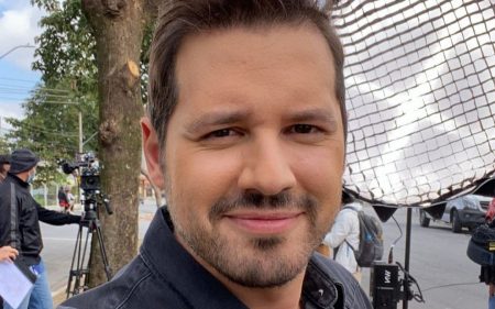 Dony De Nuccio faz rara aparição com a esposa e anuncia que será pai pela primeira vez