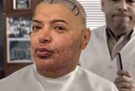Após transplante capilar, David Brazil é comparado à personagem de novela
