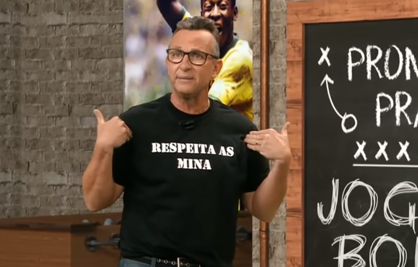 Ao vivo, Neto implora para a Globo mudar quadro do Campeonato Brasileiro