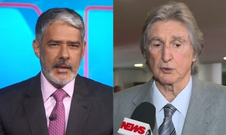 Sérgio Reis aparece na escalada do Jornal Nacional após ameaça ao STF