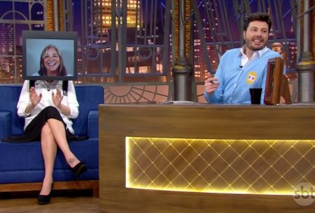 Estrela de Carrossel mexicano leva The Noite com Danilo Gentili à liderança