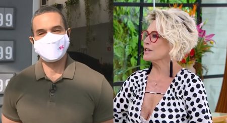 Fabrício Battaglini volta das férias e cobra Ana Maria Braga após cantada em Thiago Oliveira