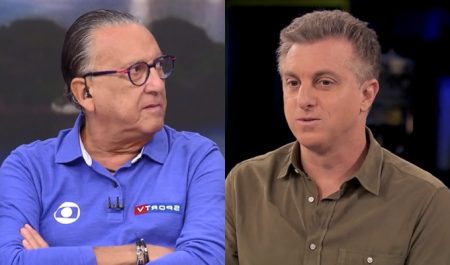 Galvão Bueno expõe opinião sobre ida de Luciano Huck para os domingos da Globo