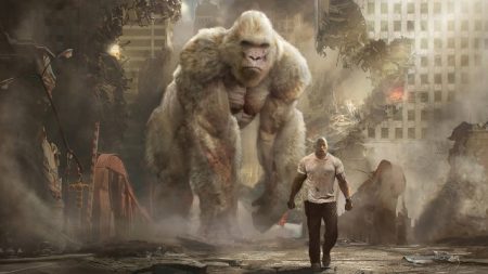 Filme da Temperatura Máxima de Domingo (05/09): Rampage – Destruição Total