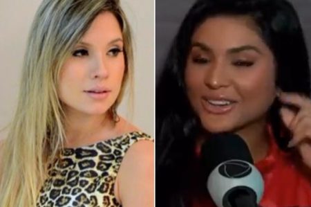 Mileide Mihaile é questionada sobre Thyane ao vivo e reage de forma inesperada