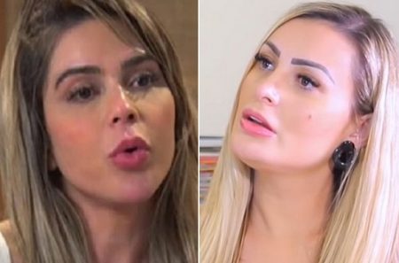 Após romper com a Record, Nadja Pessoa e Andressa Urach caem no ostracismo da internet