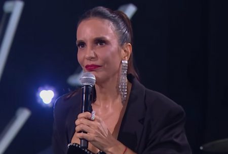 Ivete Sangalo chora ao ver atitude do filho mais velho no Multishow