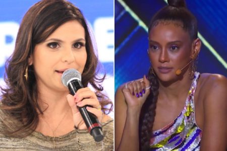 Taís Araújo cita Aline Barros em programa da Globo e detalhe gera revolta na internet