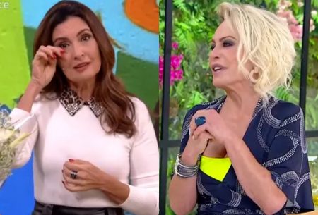 Fátima Bernardes chora ao receber surpresa de Ana Maria Braga