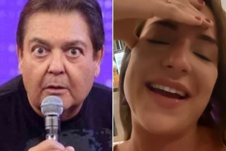 Gabi Martins se depara com Faustão em restaurante no exterior e toma atitude