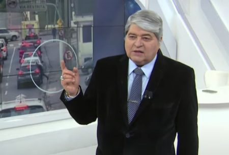 Datena volta a se irritar com equipe e dispara: “Não tentem me enganar”