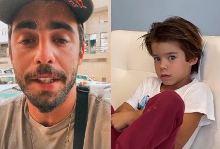 Pedro Scooby revela que filho pegou piolho pela sexta vez em Portugal