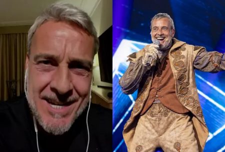 Alexandre Borges desabafa sobre saída do The Masked Singer antes da morte da mãe