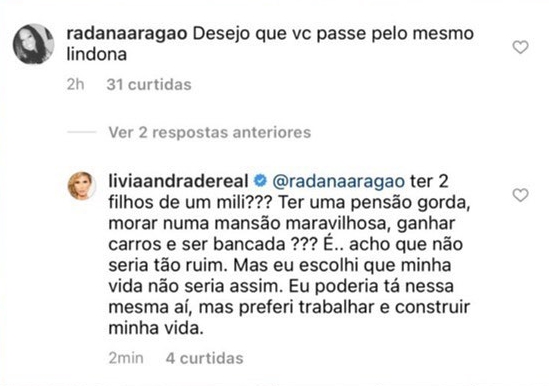 Lívia Andrade e Pétala Barreiros