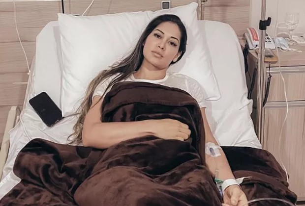 No hospital, Mayra Cardi surpreende ao fazer agradecimento a Arthur Aguiar