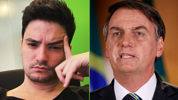 Felipe Neto detona silêncio de Jair Bolsonaro