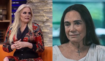 Monique Evans detona Regina Duarte após vídeo em apoio a Luciano Hang
