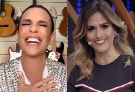 Tatá Werneck faz Ivete Sangalo ter crise de riso com atitude inusitada