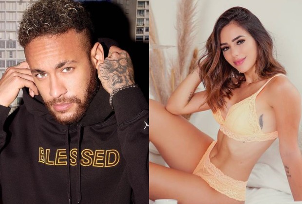 Apontada como affair de Neymar, Bruna Biancardi posa de lingerie e jogador toma atitude