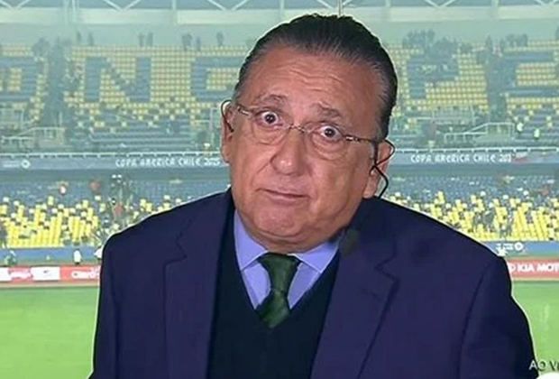 Áudio vaza na Globo e público ouve Galvão Bueno chamando Neymar de “idiota”