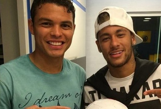 Thiago Silva surpreende com post surreal sobre Neymar