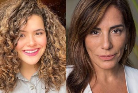 Gloria Pires surpreende ao surgir dançando com Maisa em bastidor de filme