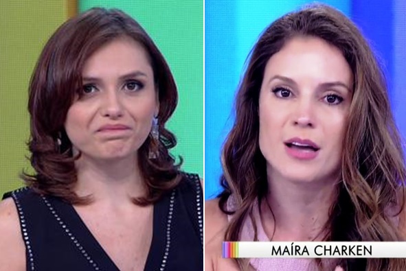 Maíra Charken faz revelação sobre sua situação com Monica Iozzi no Vídeo Show