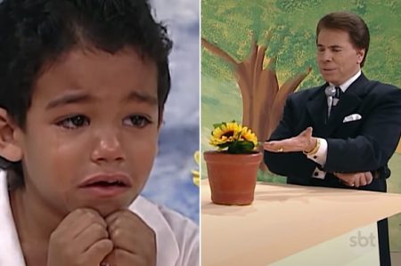 Décadas depois, fã do Raça Negra que chorou no SBT reencontra plantinha e faz pegadinha