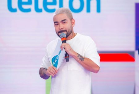 Teleton: Yudi Tamashiro vai às lágrimas ao lembrar a morte do pai